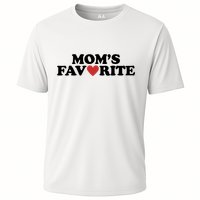 Moms Favorite Red Heart Cute Gift Performance Shirt
