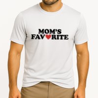 Moms Favorite Red Heart Cute Gift Performance Shirt