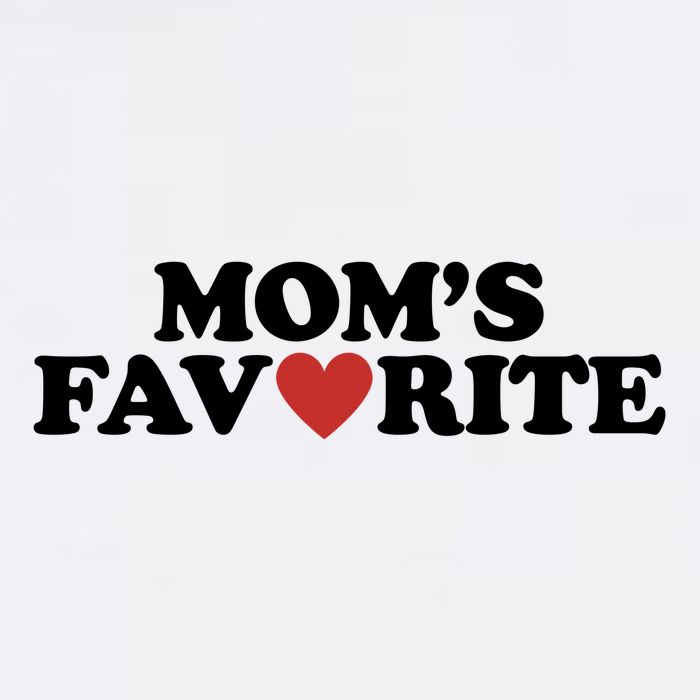 Moms Favorite Red Heart Cute Gift T-Shirt