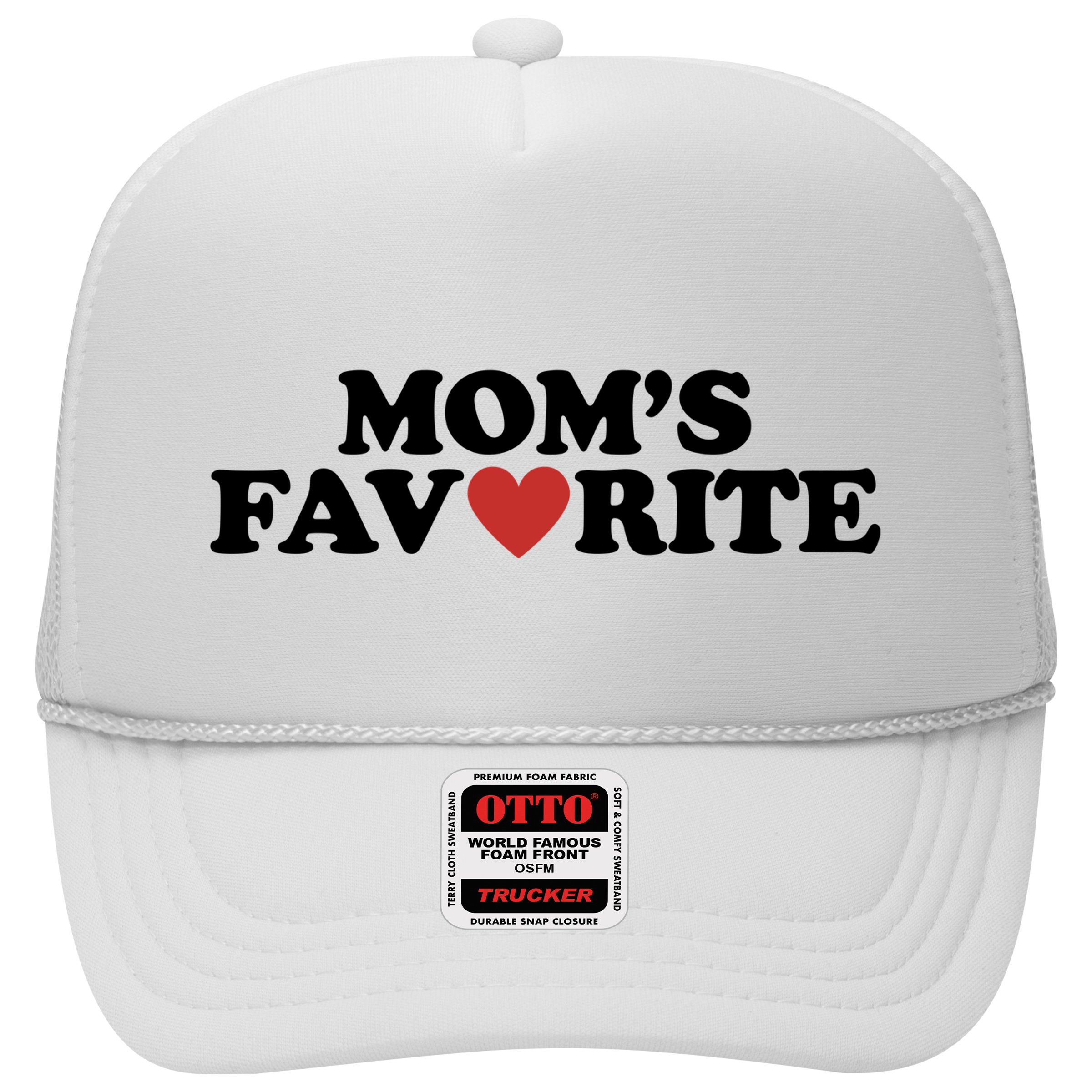 Moms Favorite Red Heart Cute Gift Hat
