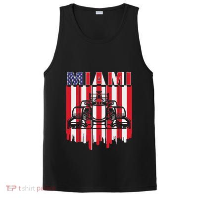 Miami Formula Racing Track Circuit United States Flag PosiCharge Competitor Tank