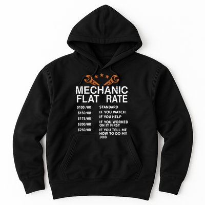 Mechanic Flat Rate Hoodie