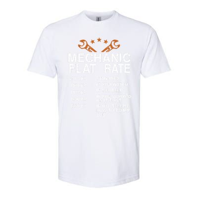 Mechanic Flat Rate Softstyle® CVC T-Shirt