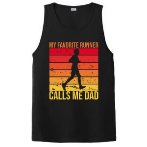 My Favorite Runner Calls Me Dad Running FatherS Day Gift PosiCharge Competitor Tank