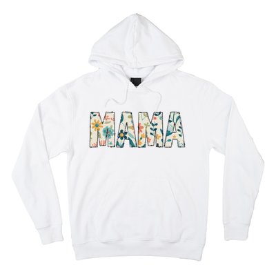 Mama Floral Retro Hoodie