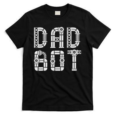 Matching Family Robot Father's Day Dad Bot T-Shirt