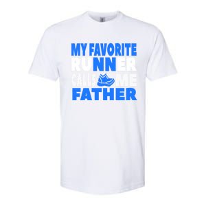 My Favorite Runner Calls Me Father Running Lover Great Gift Softstyle® CVC T-Shirt