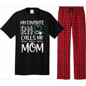 My Favorite Rn Calls Me Mom Nurse Gift From Daughter Pajama Set