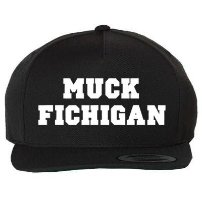 Muck Fichigan Rivalry Wool Snapback Cap