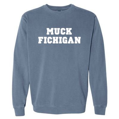 Muck Fichigan Rivalry Garment-Dyed Sweatshirt