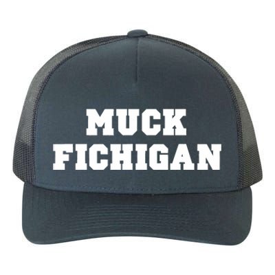 Muck Fichigan Rivalry Yupoong Adult 5-Panel Trucker Hat