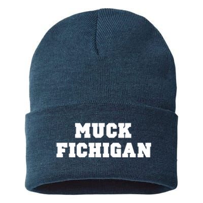 Muck Fichigan Rivalry Sustainable Knit Beanie