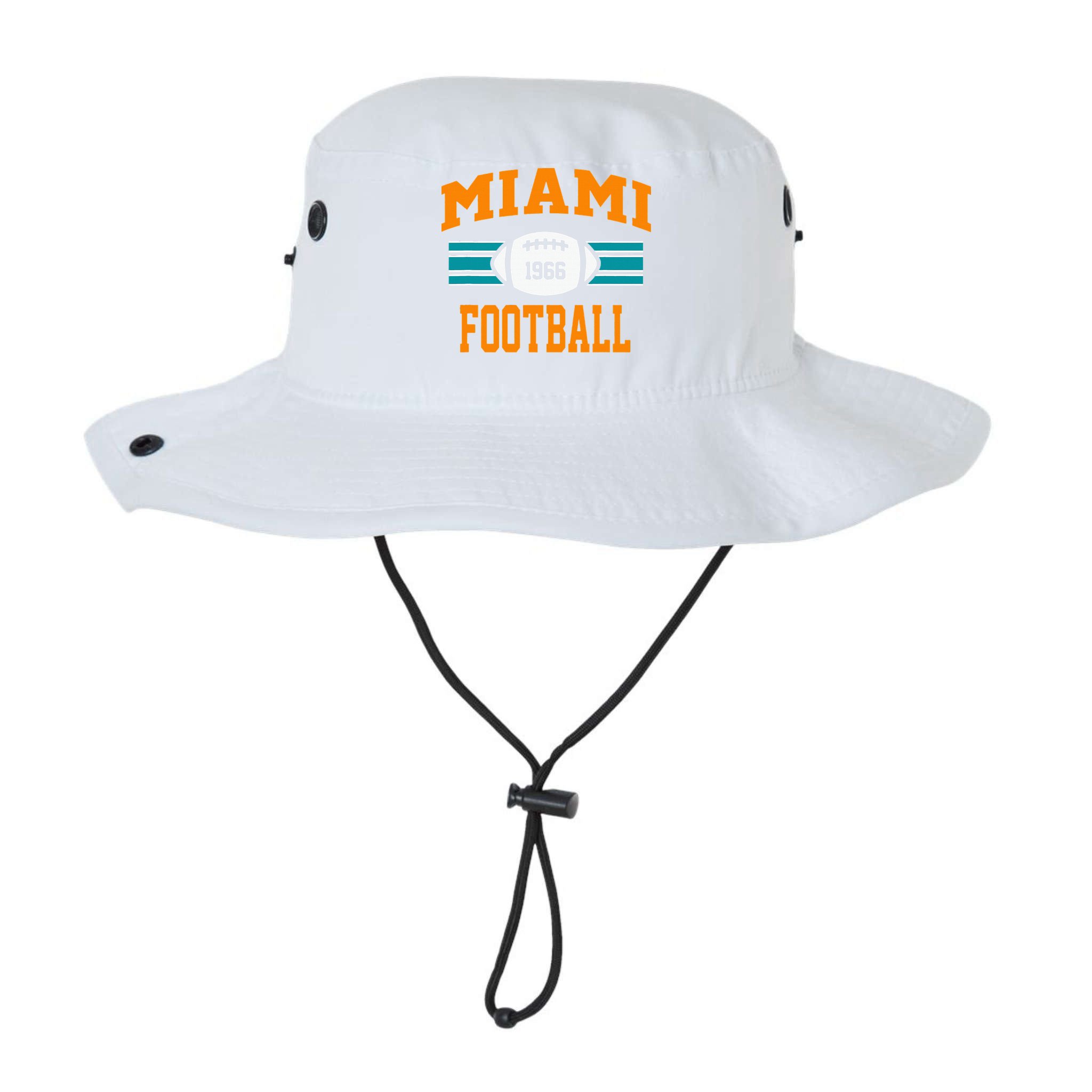 Miami Football Retro Sports Fan Gear Bucket Hat