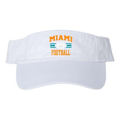 Miami Football Retro Sports Fan Gear Visor