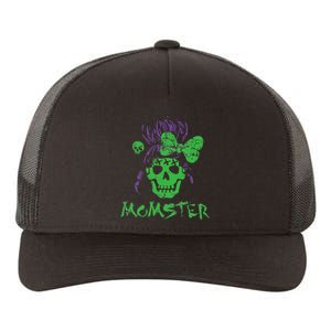 Momster For  Retro Funny Horror Zombie Halloween Yupoong Adult 5-Panel Trucker Hat