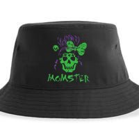 Momster For  Retro Funny Horror Zombie Halloween Sustainable Bucket Hat