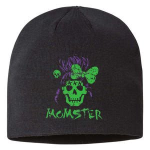 Momster For  Retro Funny Horror Zombie Halloween Sustainable Beanie