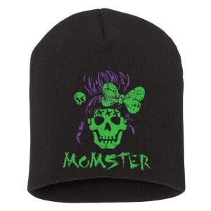 Momster For  Retro Funny Horror Zombie Halloween Short Acrylic Beanie