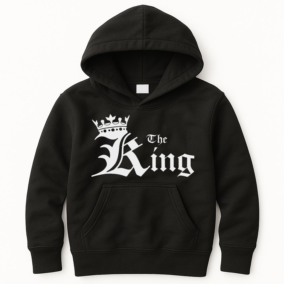 Matching Family Renaissance Festival, The King Ren Faire Kids Hoodie