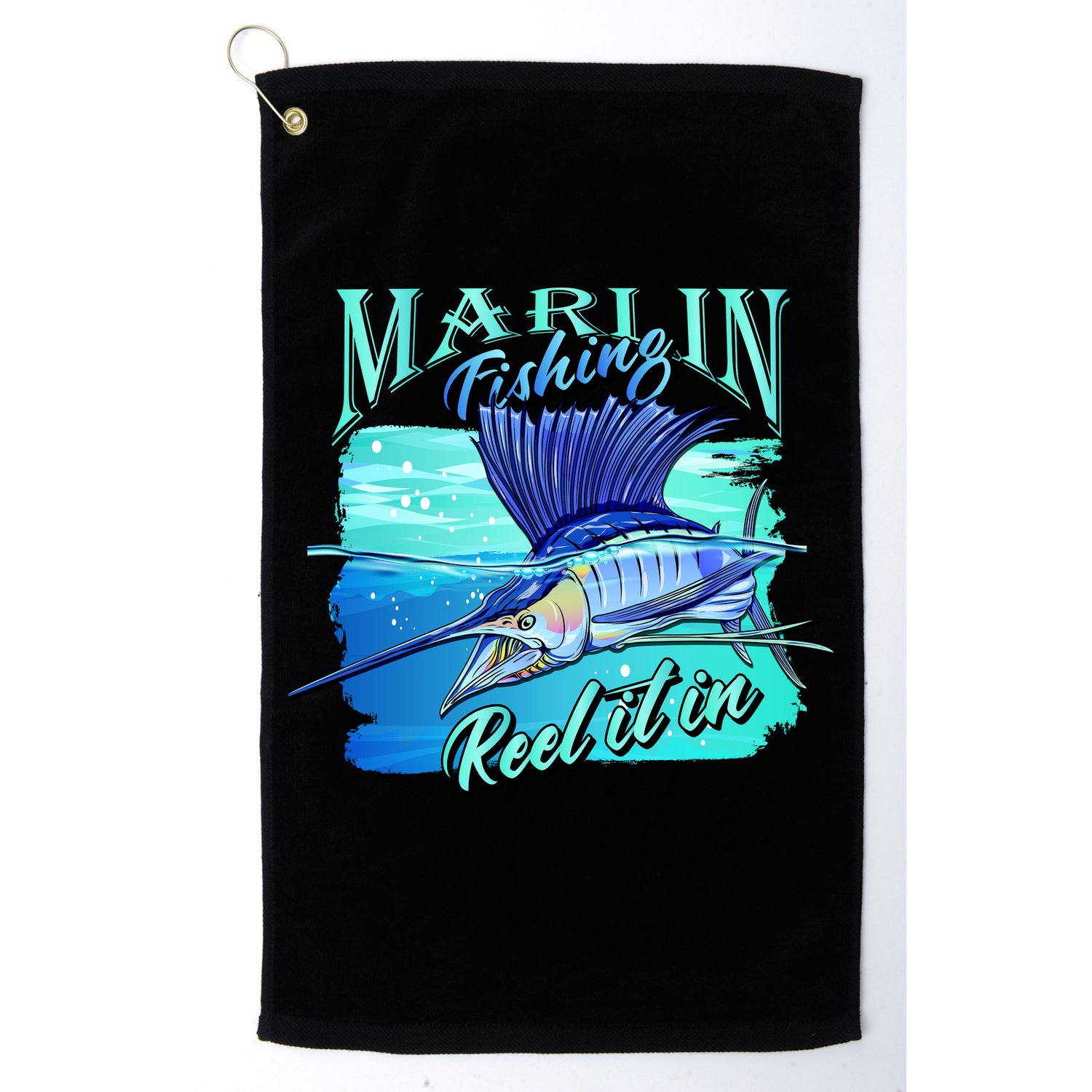 Marline Fishing Reel It In Golf Towel