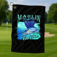 Marline Fishing Reel It In Golf Towel