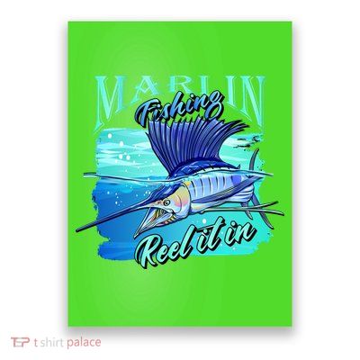 Marline Fishing Reel It In Poster