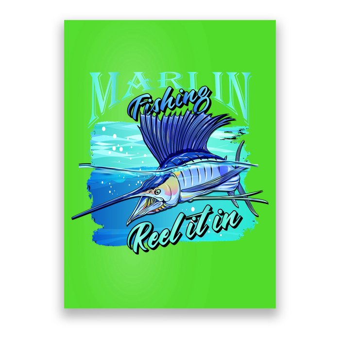 Marline Fishing Reel It In Poster