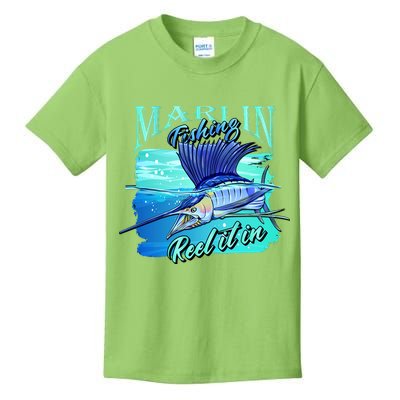 Marline Fishing Reel It In Kids T-Shirt