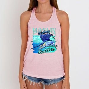 Marline Fishing Reel It In Women's Knotted Racerback Tank