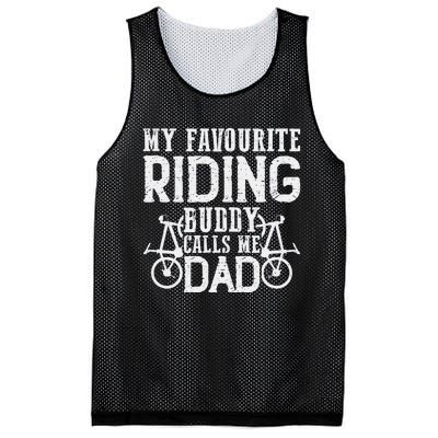 My Favourite Riding Buddy calls me Dad Downhill cycle Ride Mesh Reversible Basketball Jersey Tank