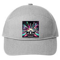 Miami Formula Racing Circuits Sport 7-Panel Snapback Hat