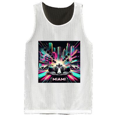 Miami Formula Racing Circuits Sport Mesh Reversible Basketball Jersey Tank