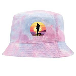 My Favorite Runner Calls Me Mom Tie-Dyed Bucket Hat