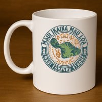 Maui Forever Strong 11oz C Handle Ceramic Mug