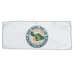 Maui Forever Strong Large Microfiber Waffle Golf Towel