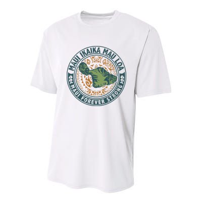 Maui Forever Strong Youth Performance Sprint T-Shirt