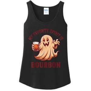 My Favorite Spirit Is Bourbon | Bourbon Lover Gifts Ladies Essential Tank