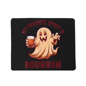 My Favorite Spirit Is Bourbon | Bourbon Lover Gifts Mousepad