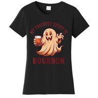 My Favorite Spirit Is Bourbon | Bourbon Lover Gifts Women's T-Shirt