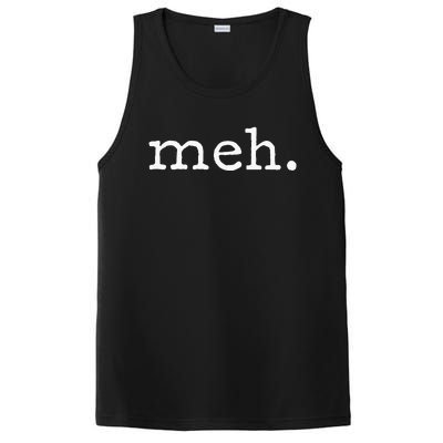 Meh Funny Sarcastic PosiCharge Competitor Tank