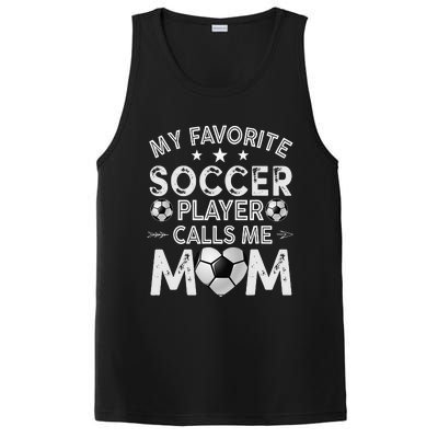 My Favorite Soccer Player Calls Me Mom Mother's Day PosiCharge Competitor Tank