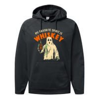 My Favorite Spirit Is Whiskey Performance Fleece Hoodie