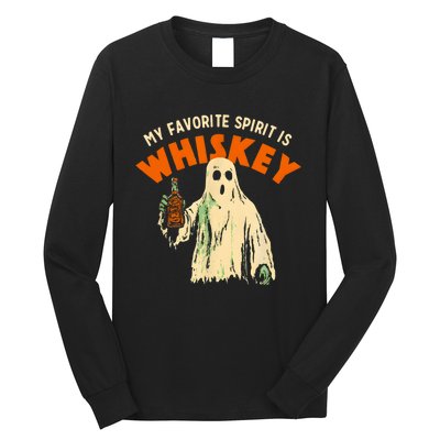 My Favorite Spirit Is Whiskey Long Sleeve Shirt