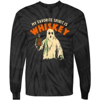 My Favorite Spirit Is Whiskey Tie-Dye Long Sleeve Shirt