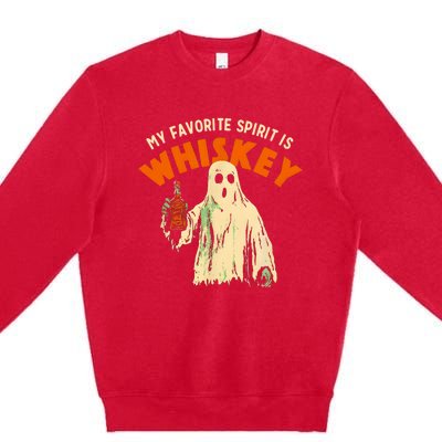 My Favorite Spirit Is Whiskey Premium Crewneck Sweatshirt