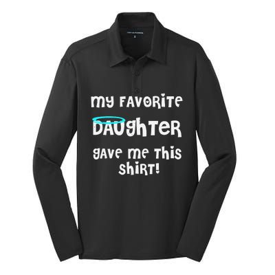 My Favorite Sister Save Me This Silk Touch Performance Long Sleeve Polo