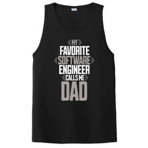 My Favorite Software Engineer Calls Me Dad Gift PosiCharge Competitor Tank