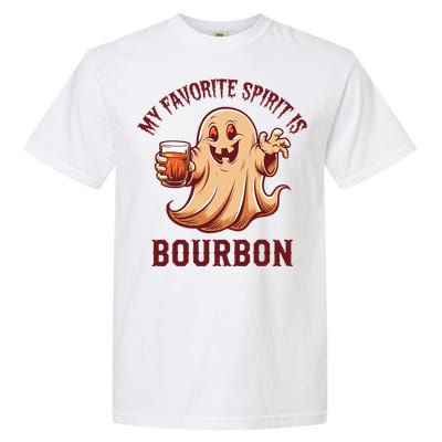 My Favorite Spirit Is Bourbon Bourbon Lover Gifts Garment-Dyed Heavyweight T-Shirt