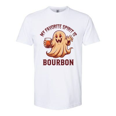 My Favorite Spirit Is Bourbon Bourbon Lover Gifts Softstyle CVC T-Shirt