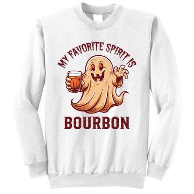 My Favorite Spirit Is Bourbon Bourbon Lover Gifts Sweatshirt